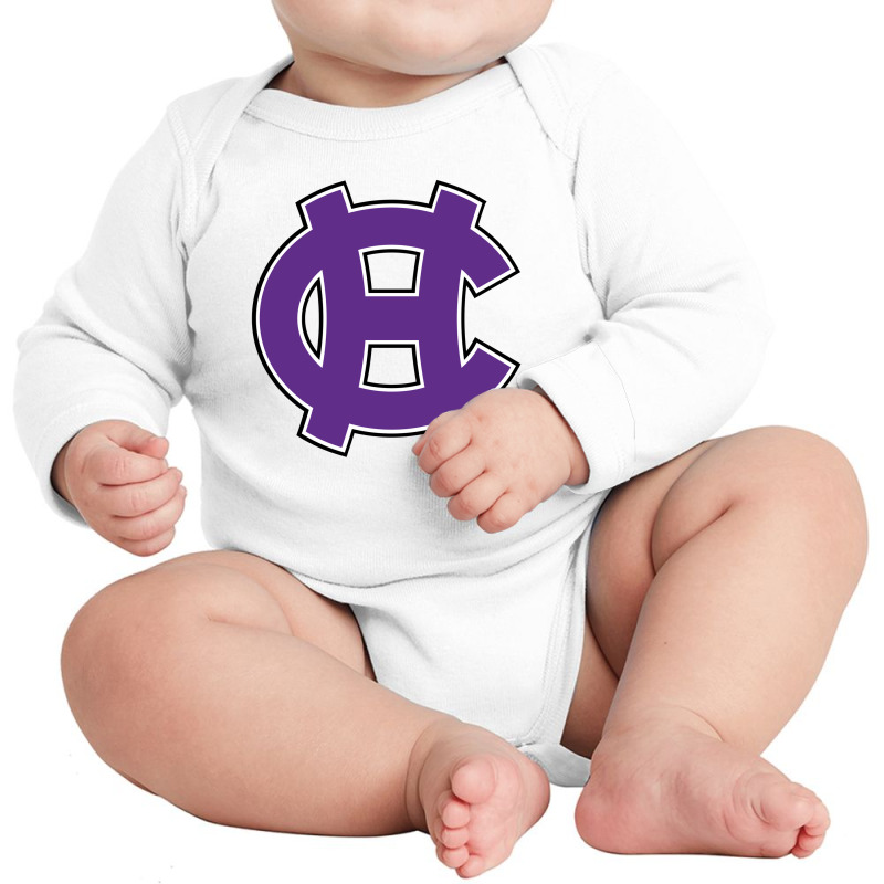 Holly Cross Athletics Long Sleeve Baby Bodysuit by SportZen | Artistshot