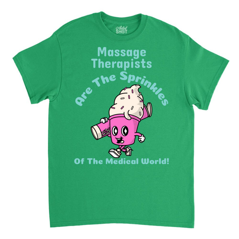 Massage Therapist Vintage Retro Funny Art Gift Ide Classic T-shirt by kiklymieth | Artistshot