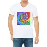 Retro Grateful Design V-neck Tee | Artistshot