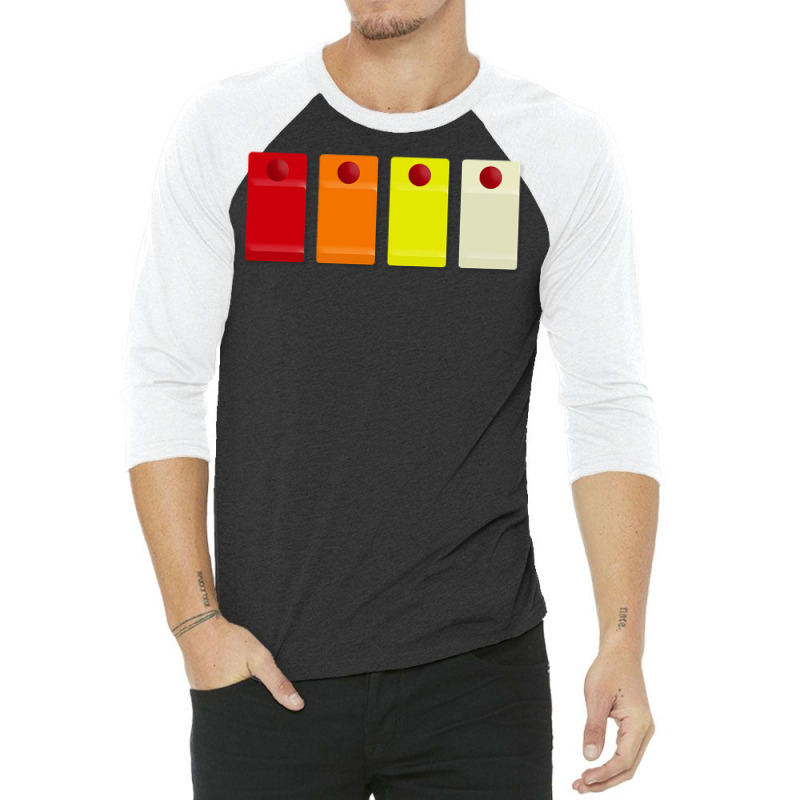 808 Drum Machine Button Grid Design   Music Fan 3/4 Sleeve Shirt by MartisArt | Artistshot