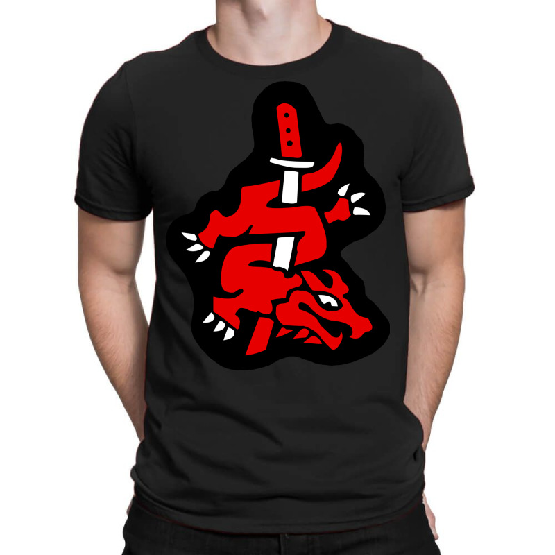 Master Of Silence Symbol Red T-Shirt by zeynelntiwaam | Artistshot