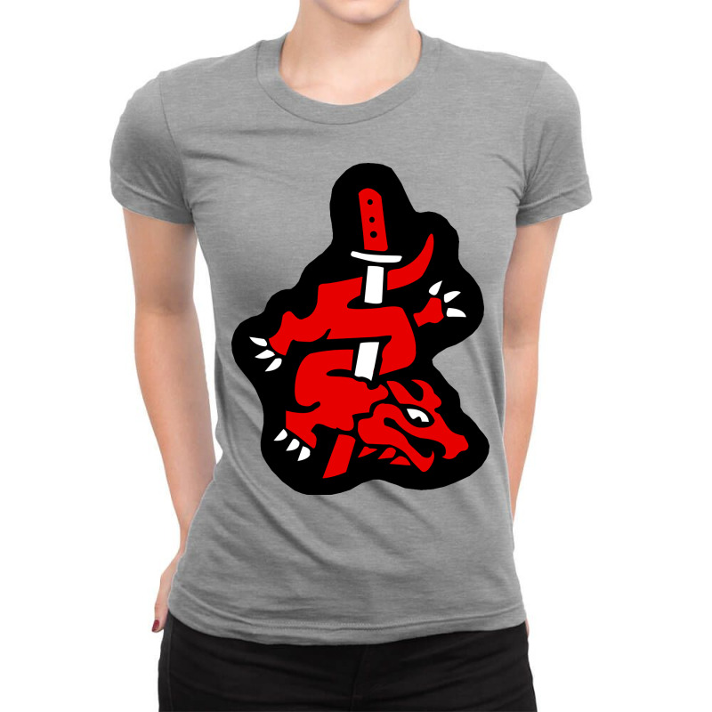 Master Of Silence Symbol Music Ladies Fitted T-Shirt by yeldarmamozit | Artistshot