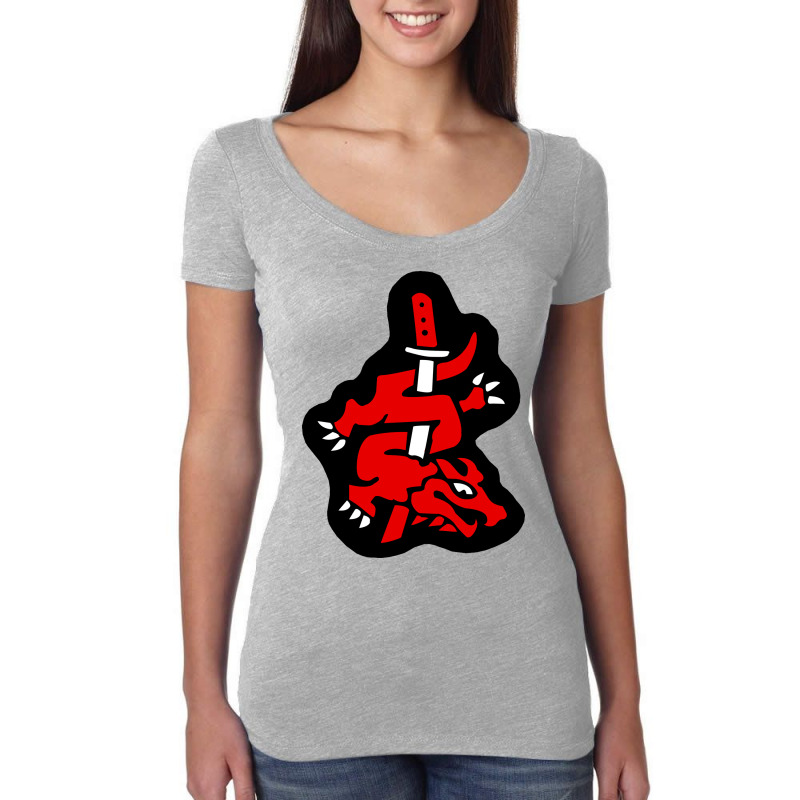 Master Of Silence Symbol Music Women's Triblend Scoop T-shirt by yeldarmamozit | Artistshot