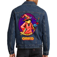 Orko 70s Red Men Denim Jacket | Artistshot