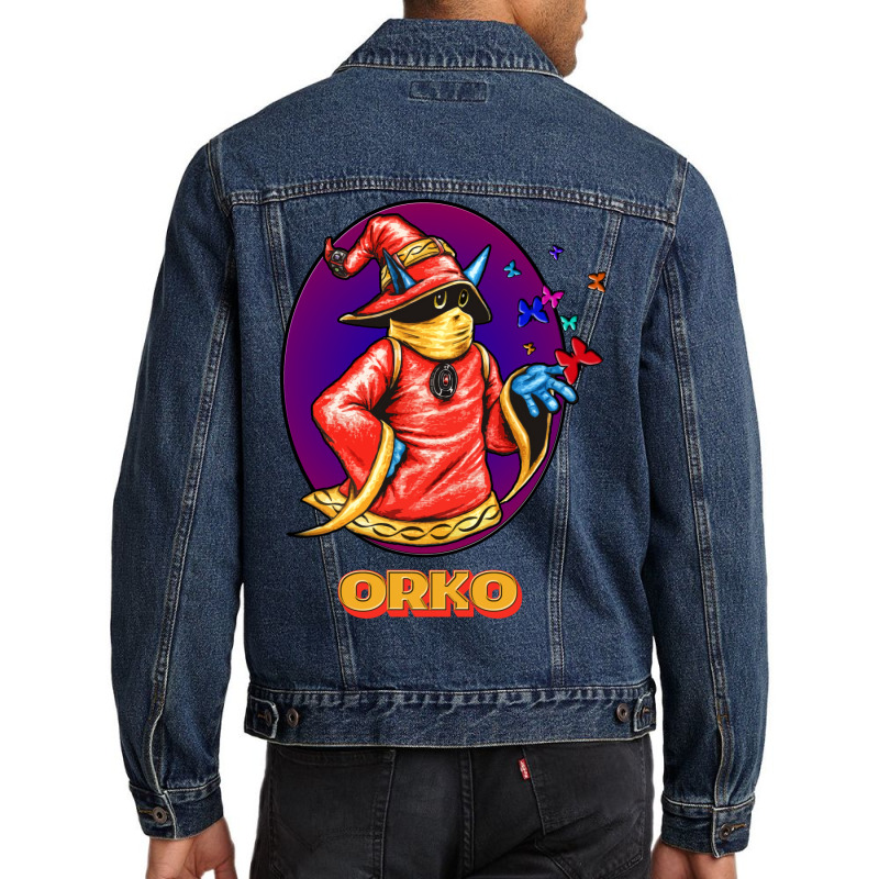 Orko 70s Red Men Denim Jacket | Artistshot