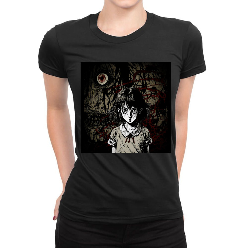 Angry Face Art Xi Ladies Fitted T-Shirt by Creative Corner | Artistshot