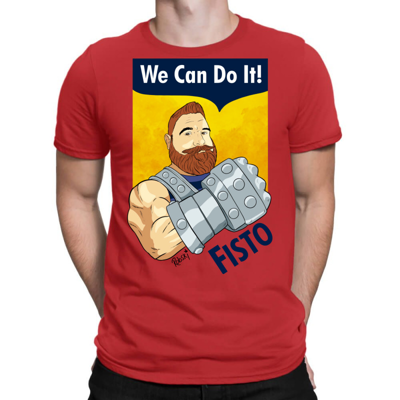 We Can Do It Fisto T-shirt | Artistshot