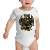 Owl Master Angry Baby Bodysuit | Artistshot