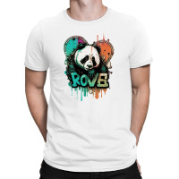 Panda Crush Love T-shirt | Artistshot