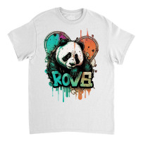 Panda Crush Love Classic T-shirt | Artistshot