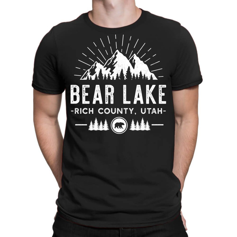 Bear Lake Utah   Mountain Skiing Hiking Fishing Lo T-shirt | Artistshot