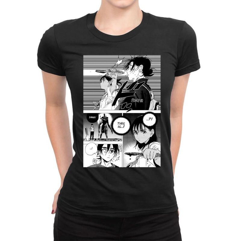 Black And White Ladies Fitted T-Shirt by DAVID CROWDER | Artistshot