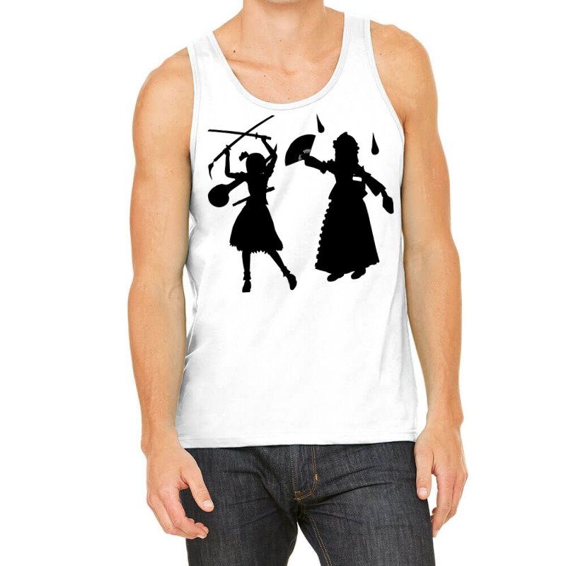 Silhouette Youmu   Touhou Tank Top by jasonciko | Artistshot