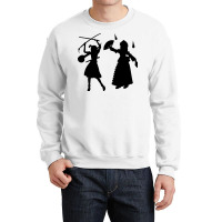 Silhouette Youmu   Touhou Crewneck Sweatshirt | Artistshot