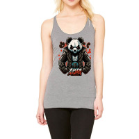 Panda Master Angry Racerback Tank | Artistshot