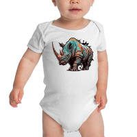 Rhinoceros Angry Baby Bodysuit | Artistshot