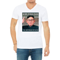 Dan Andrews Jong Un V-neck Tee | Artistshot