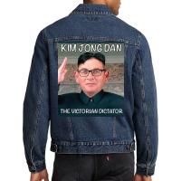 Dan Andrews Jong Un Men Denim Jacket | Artistshot