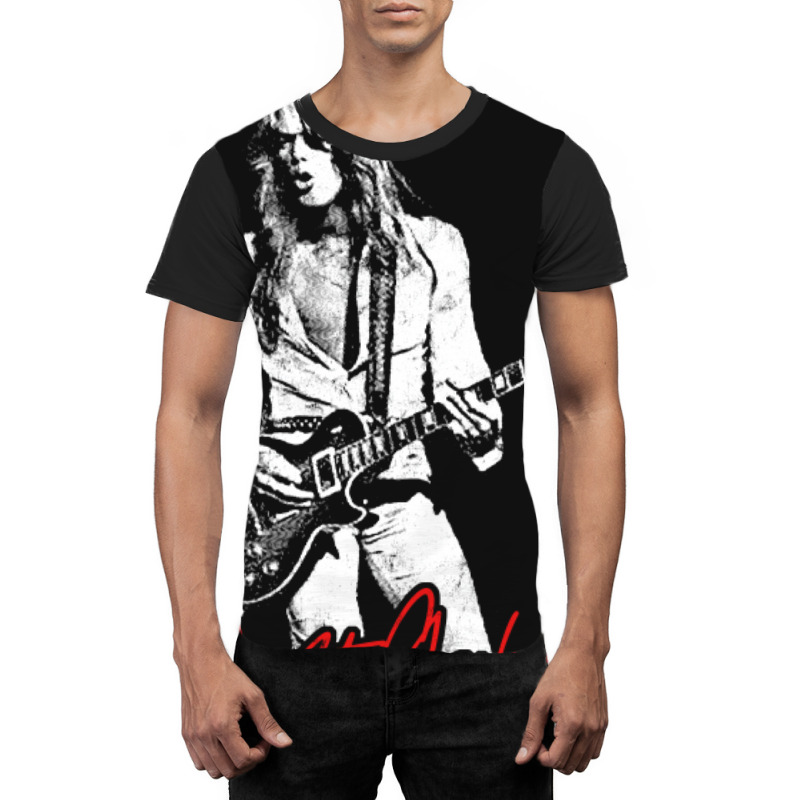 Scott Gorham  Vintage Look Design Graphic T-shirt by omodunudanue | Artistshot