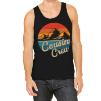 Cousin Crew Camping Outdoor Sunset Summer Camp Tank Top | Artistshot