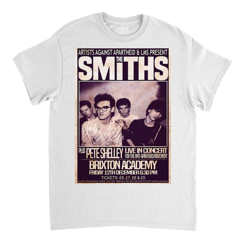 The Smiths 1986 The Final Concert Classic T-shirt by hanniehan | Artistshot