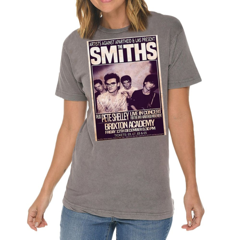 The Smiths 1986 The Final Concert Vintage T-Shirt by hanniehan | Artistshot