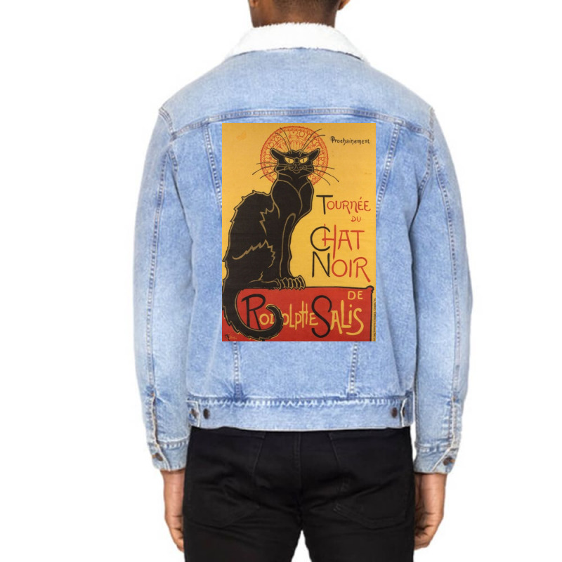 Soon, The Black Cat Tour Unisex Sherpa-Lined Denim Jacket by hanniehan | Artistshot