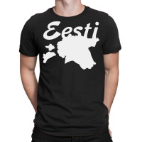 Estonia Country Map T-shirt | Artistshot