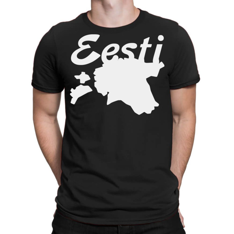 Estonia Country Map T-shirt | Artistshot