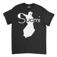 Finland Country Map Classic T-shirt | Artistshot