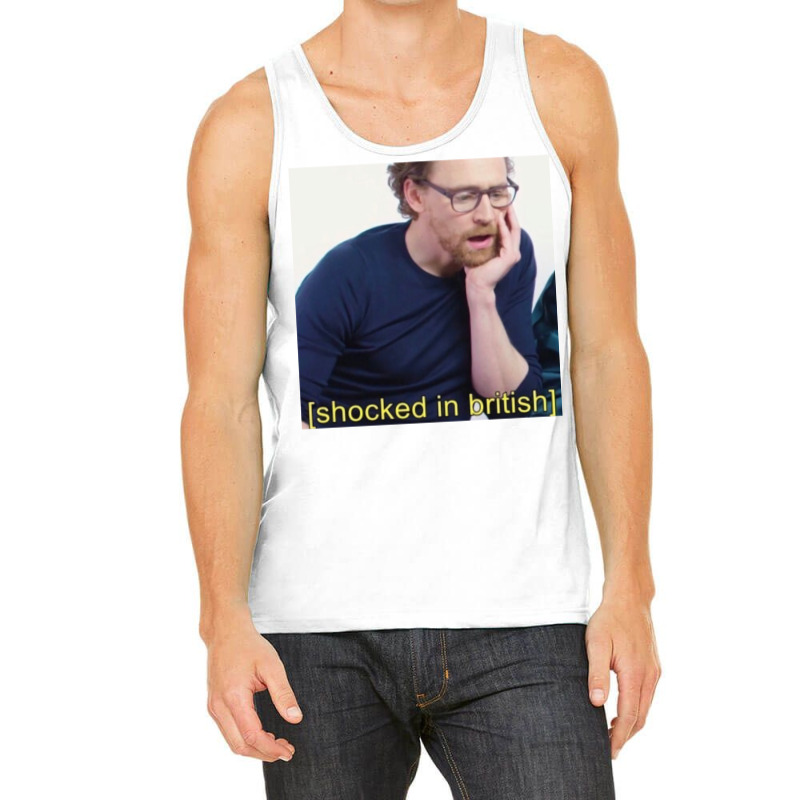 Tom Hiddleston Reaction Tank Top by drongletnar3 | Artistshot