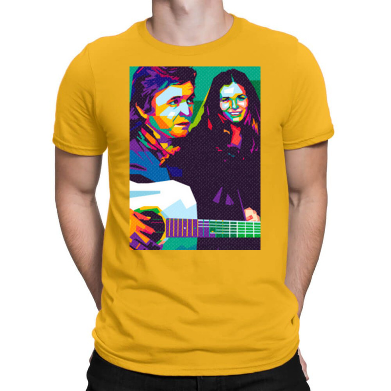 Jhonny Cash And June Carter T-Shirt by soniaerin | Artistshot