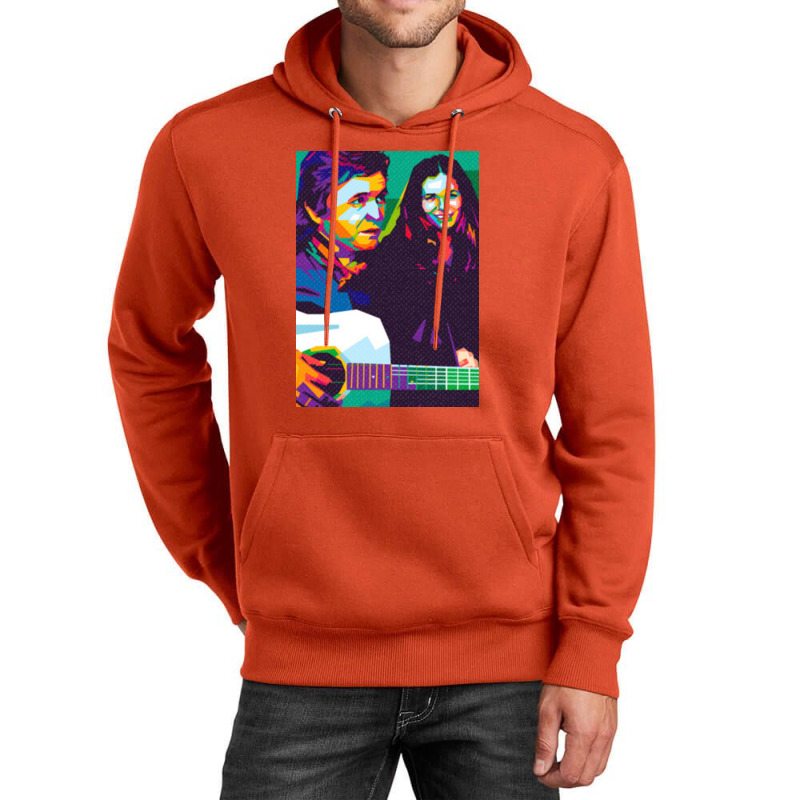 Jhonny Cash And June Carter Unisex Hoodie by soniaerin | Artistshot