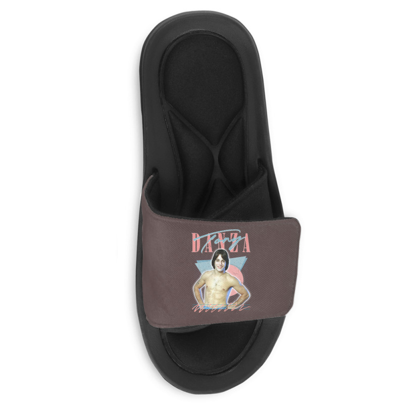 Tony Danza  80s Styled Aesthetic Design Slide Sandal | Artistshot