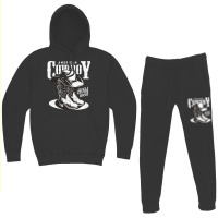 American Cowboy Retro Vintage Hoodie & Jogger Set | Artistshot