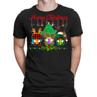 Dentist Christmas Funny Leopard Plaid Tooths Denta T-shirt | Artistshot