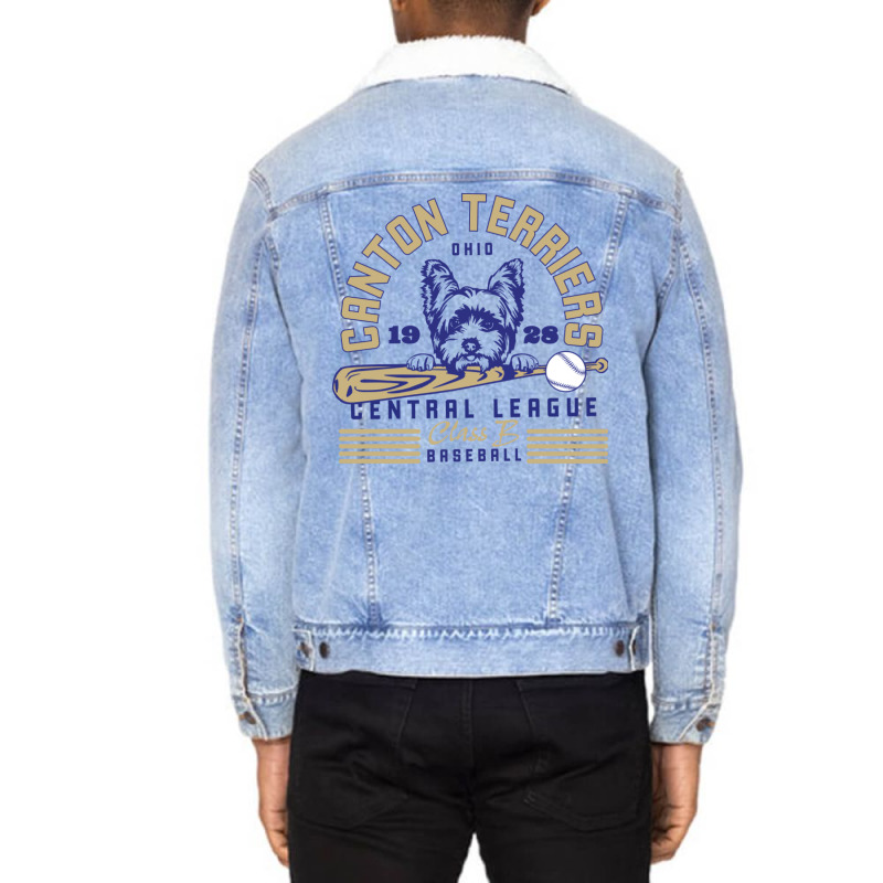 Canton Terriers Unisex Sherpa-lined Denim Jacket | Artistshot