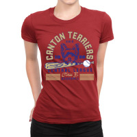 Canton Terriers Ladies Fitted T-shirt | Artistshot