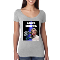 Anita Ekberg Women's Triblend Scoop T-shirt | Artistshot