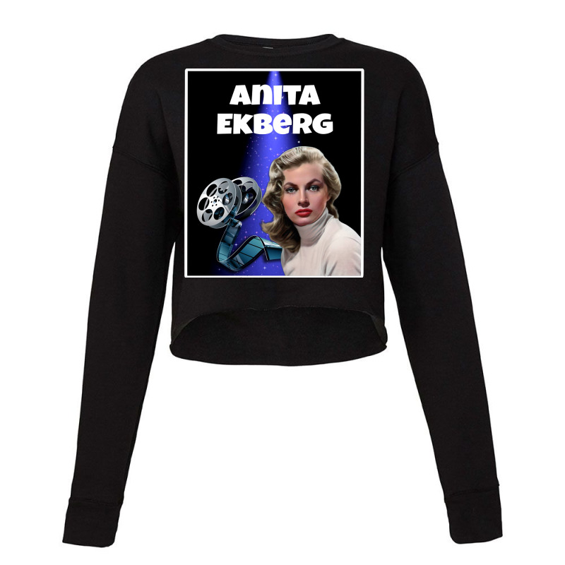 Anita Ekberg Cropped Sweater by ROBERT BRIDGES | Artistshot