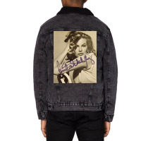 Anita Ekberg Unisex Sherpa-lined Denim Jacket | Artistshot