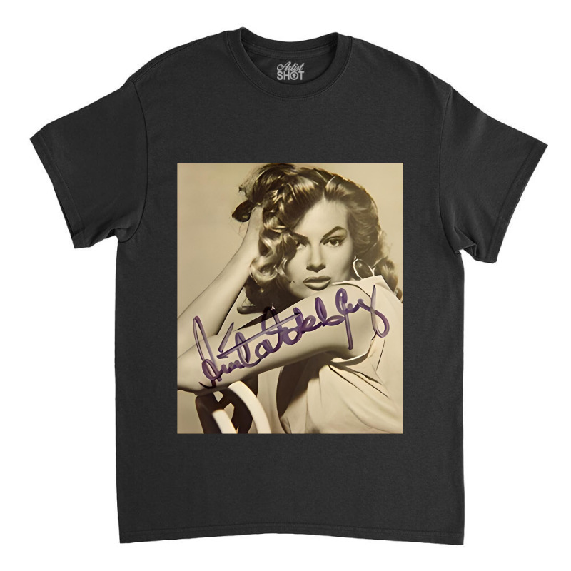 Anita Ekberg Classic T-shirt by ROBERT BRIDGES | Artistshot