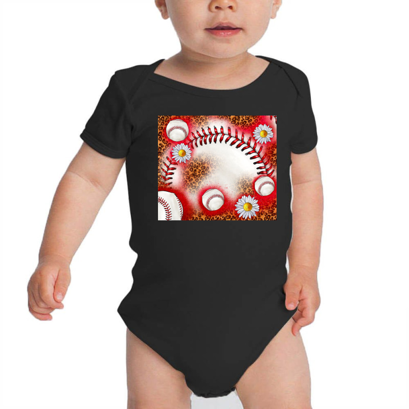 Baseball Leopard Pink Glitter Tumbler Baby Bodysuit by enoddigitalart@gmail.com | Artistshot