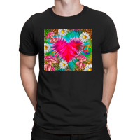 Hippie Tie Dye Heart Tumbler T-shirt | Artistshot