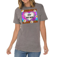 Preview Custom Tie Dye Heart Tumbler Vintage T-shirt | Artistshot