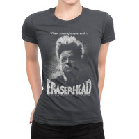 Eraserhead, Distressed, David Lynch, Horror Classi Ladies Fitted T-shirt | Artistshot