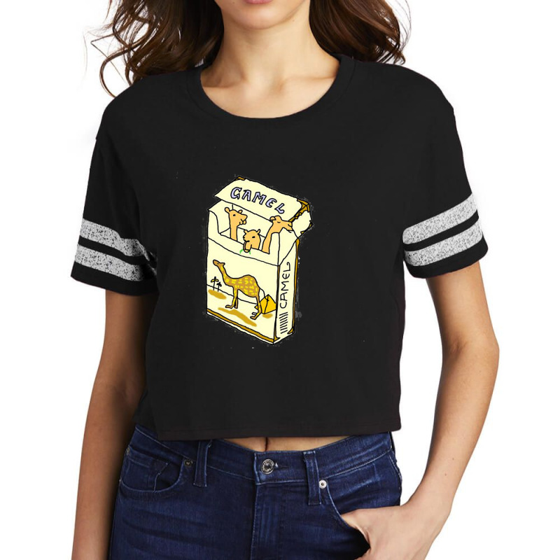 Camel Cigarettes Scorecard Crop Tee by Harold J Walker | Artistshot