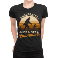 Hide And Seek Champion Undefeated Ladies Fitted T-shirt | Artistshot