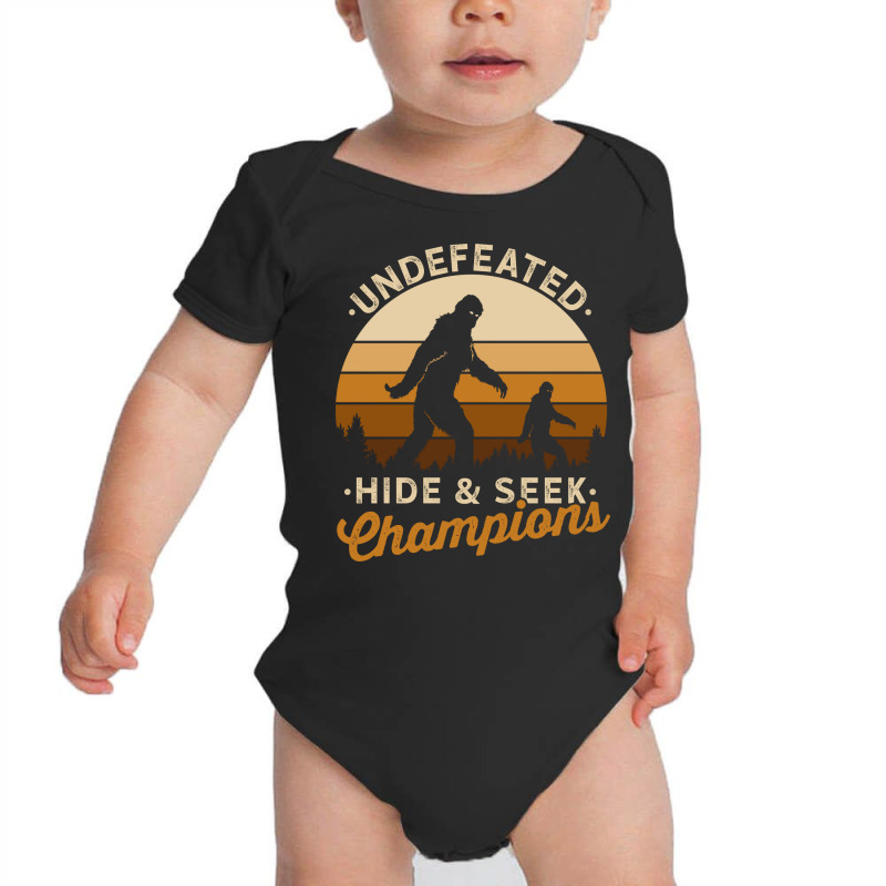 Hide And Seek Champion Undefeated Baby Bodysuit | Artistshot