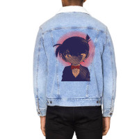 Detective Anime Japanese Unisex Sherpa-lined Denim Jacket | Artistshot